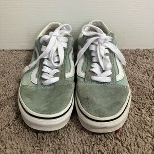 Turquoise Old Skool Vans